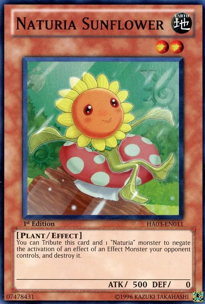 Naturia Sunflower [HA03-EN011] Super Rare | Deep Dive Games St. Marys