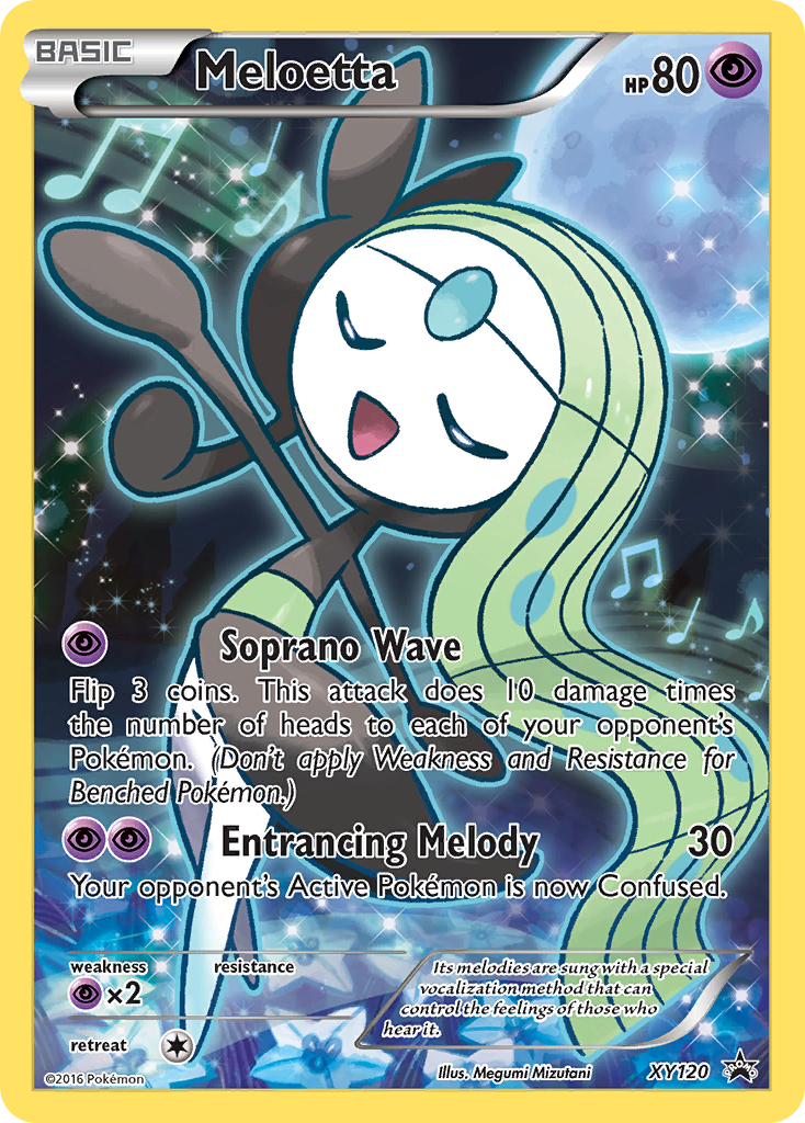 Meloetta (XY120) [XY: Black Star Promos] | Deep Dive Games St. Marys