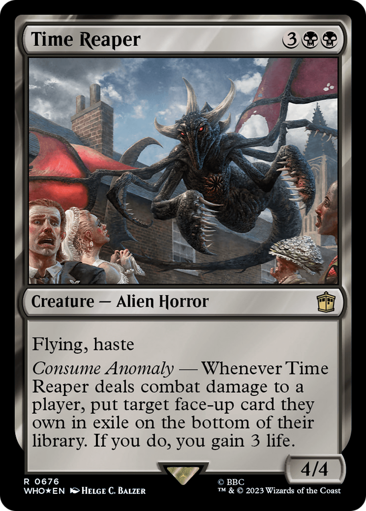 Time Reaper (Surge Foil) [Doctor Who] | Deep Dive Games St. Marys
