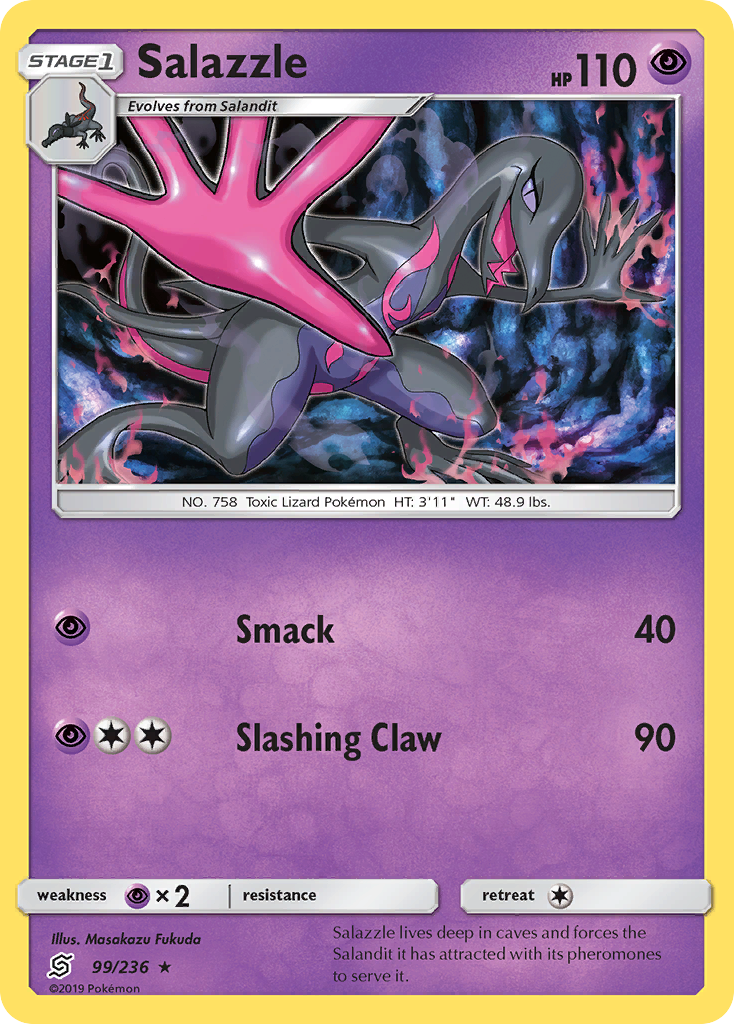 Salazzle (99/236) [Sun & Moon: Unified Minds] | Deep Dive Games St. Marys