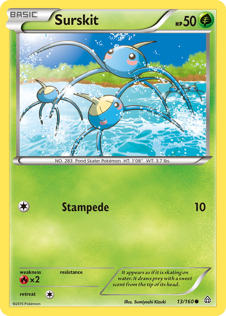 Surskit (13/160) [XY: Primal Clash] | Deep Dive Games St. Marys