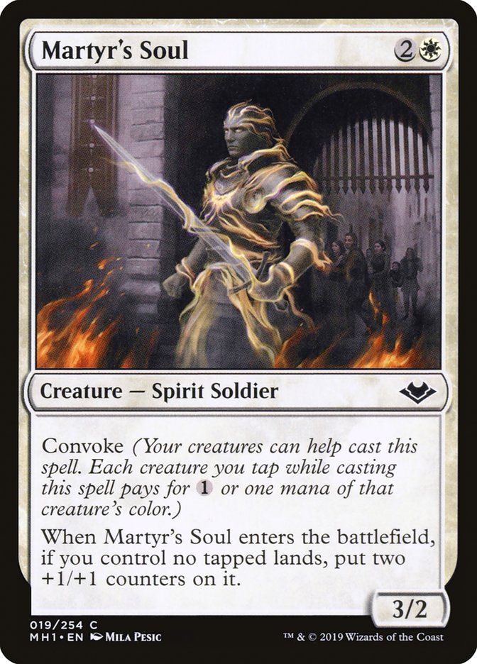 Martyr's Soul [Modern Horizons] | Deep Dive Games St. Marys