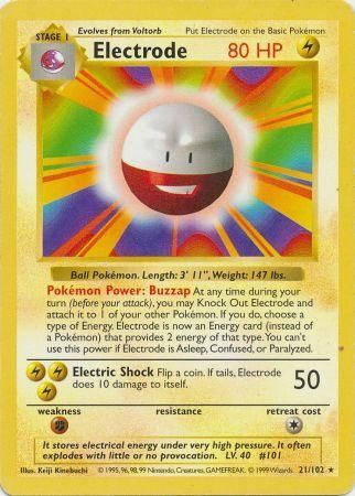 Electrode (21/102) [Base Set Shadowless Unlimited] | Deep Dive Games St. Marys