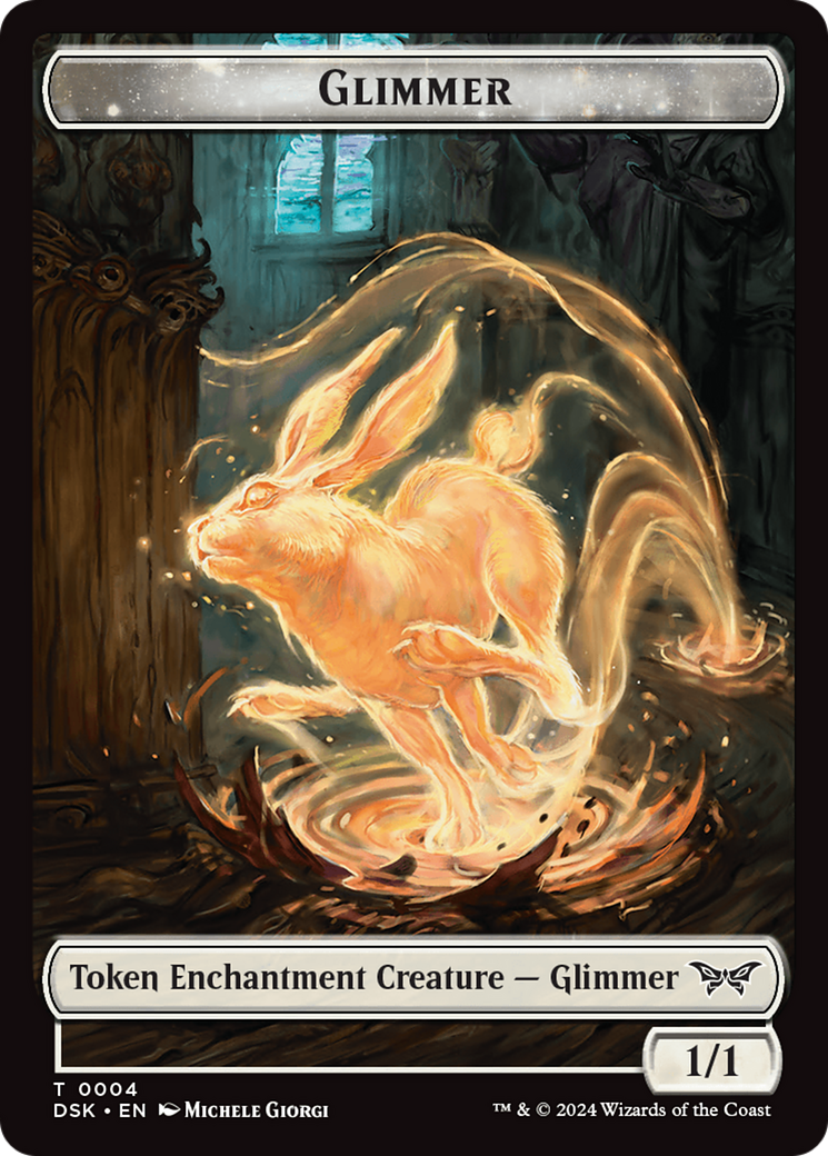 Glimmer Token [Duskmourn: House of Horror Tokens] | Deep Dive Games St. Marys