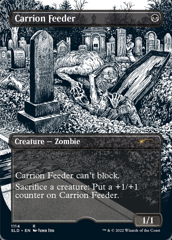 Carrion Feeder (Borderless Etched Foil) [Secret Lair Drop Series] | Deep Dive Games St. Marys