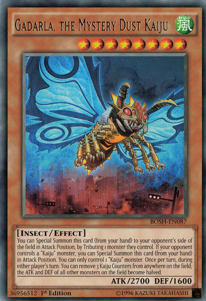 Gadarla, the Mystery Dust Kaiju [BOSH-EN087] Rare | Deep Dive Games St. Marys