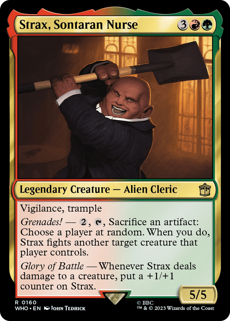 Strax, Sontaran Nurse [Doctor Who] | Deep Dive Games St. Marys