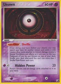 Unown (O) (O/28) [EX: Unseen Forces] | Deep Dive Games St. Marys