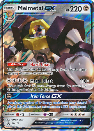 Melmetal GX (SM178) (Jumbo Card) [Sun & Moon: Black Star Promos] | Deep Dive Games St. Marys