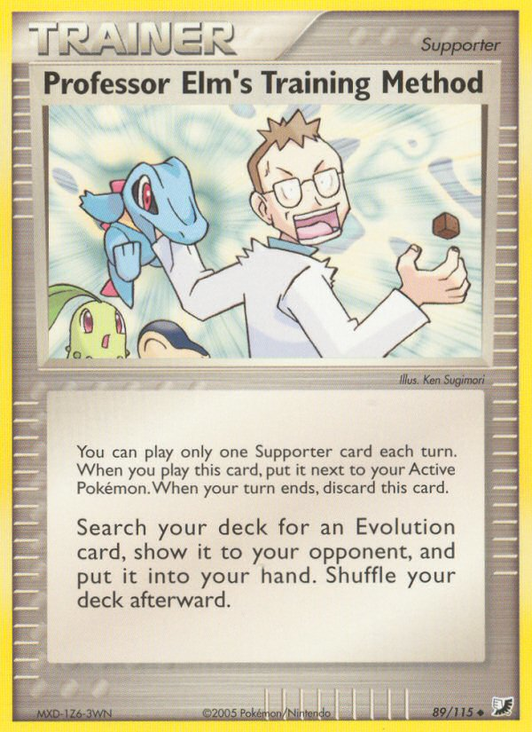 Professor Elm's Training Method (89/115) [EX: Unseen Forces] | Deep Dive Games St. Marys