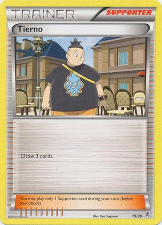Tierno (19/30) [XY: Trainer Kit 1 - Bisharp] | Deep Dive Games St. Marys