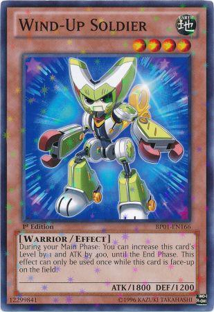 Wind-Up Soldier [BP01-EN166] Starfoil Rare | Deep Dive Games St. Marys