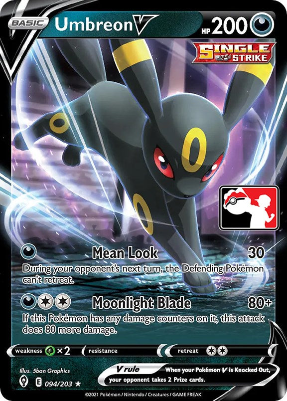 Umbreon V (094/203) [Prize Pack Series One] | Deep Dive Games St. Marys