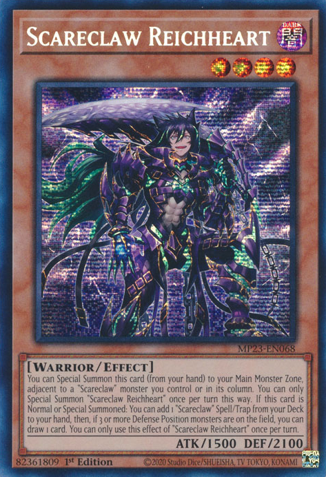 Scareclaw Reichheart [MP23-EN068] Prismatic Secret Rare | Deep Dive Games St. Marys