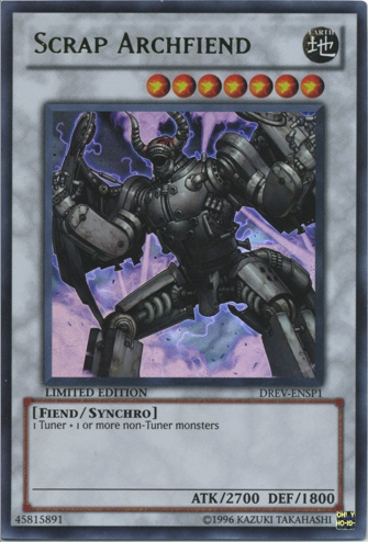 Scrap Archfiend [DREV-ENSP1] Ultra Rare | Deep Dive Games St. Marys