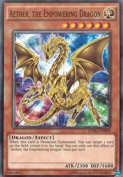 Aether, the Empowering Dragon [DEM3-EN008] Common | Deep Dive Games St. Marys