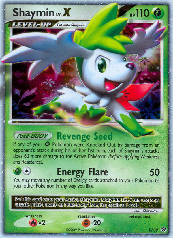 Shaymin LV.X (DP39) [Diamond & Pearl: Black Star Promos] | Deep Dive Games St. Marys