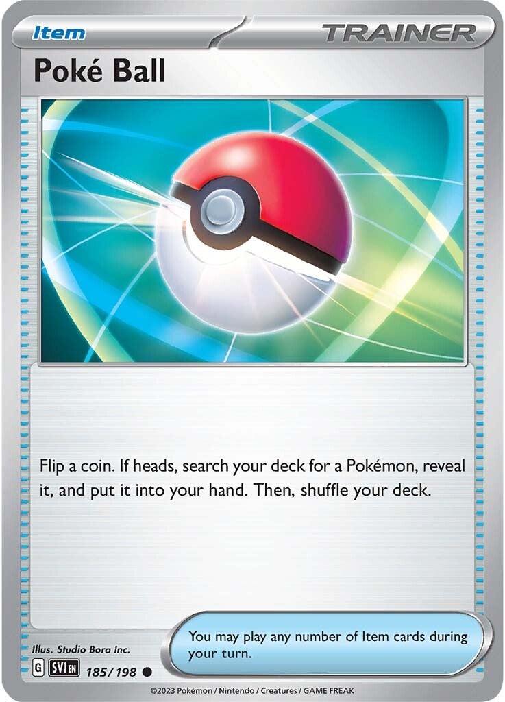 Poke Ball (185/198) [Scarlet & Violet: Base Set] | Deep Dive Games St. Marys