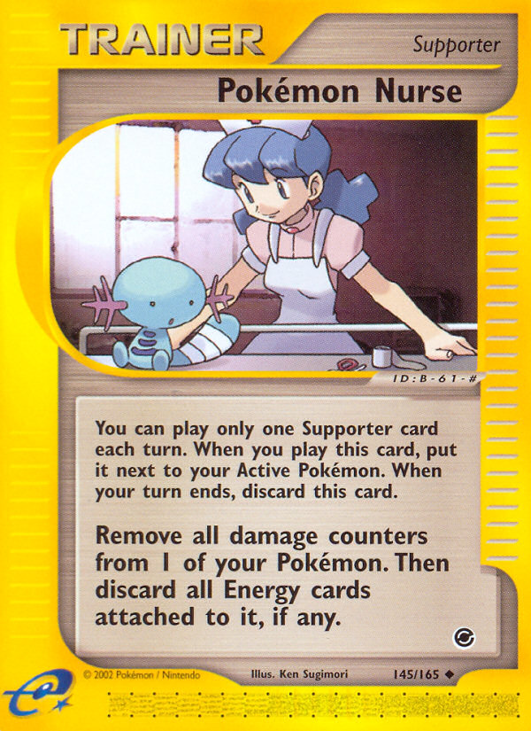 Pokemon Nurse (145/165) [Expedition: Base Set] | Deep Dive Games St. Marys