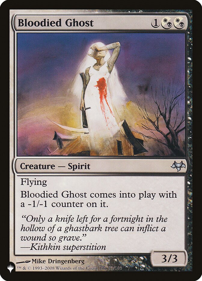 Bloodied Ghost [The List] | Deep Dive Games St. Marys