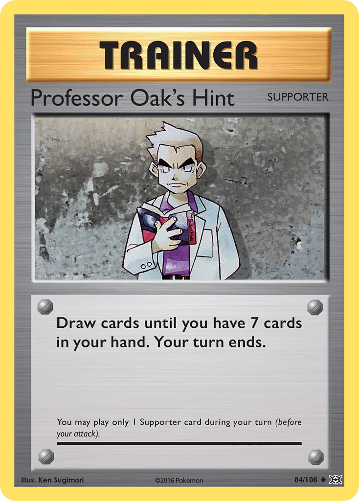 Professor Oak's Hint (84/108) [XY: Evolutions] | Deep Dive Games St. Marys