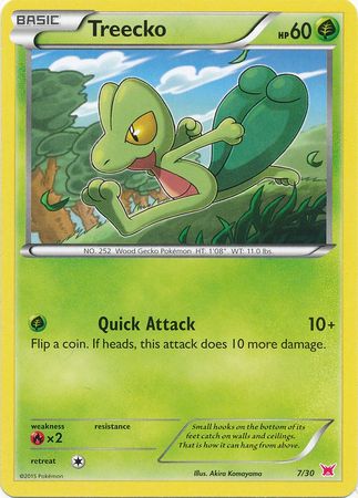 Treecko (7/30) [XY: Trainer Kit 2 - Latias] | Deep Dive Games St. Marys