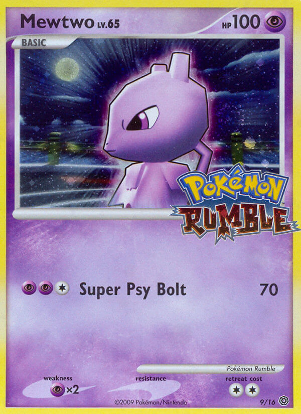 Mewtwo (9/16) [Pokémon Rumble] | Deep Dive Games St. Marys