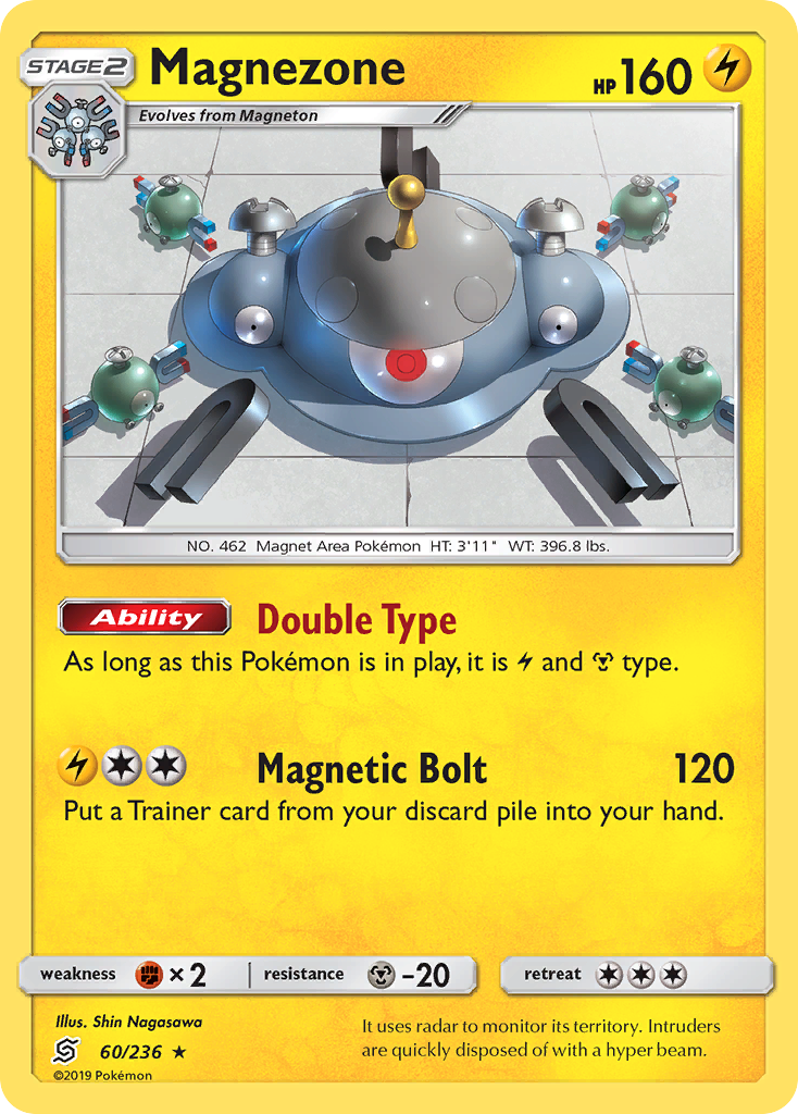 Magnezone (60/236) [Sun & Moon: Unified Minds] | Deep Dive Games St. Marys