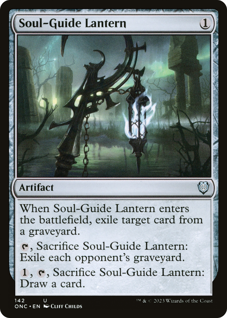 Soul-Guide Lantern [Phyrexia: All Will Be One Commander] | Deep Dive Games St. Marys