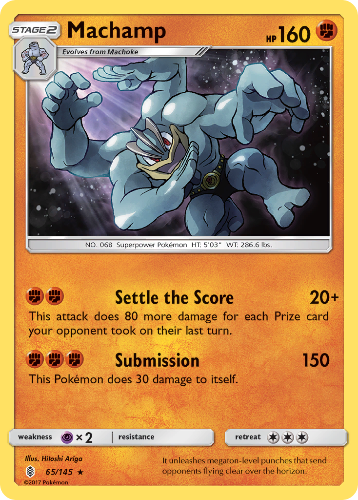 Machamp (65/145) [Sun & Moon: Guardians Rising] | Deep Dive Games St. Marys