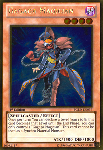 Gagaga Magician [PGLD-EN037] Gold Rare | Deep Dive Games St. Marys