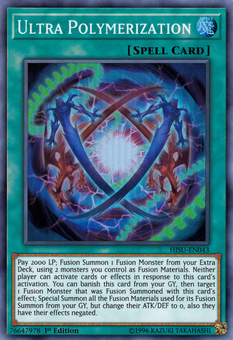 Ultra Polymerization [HISU-EN043] Super Rare | Deep Dive Games St. Marys