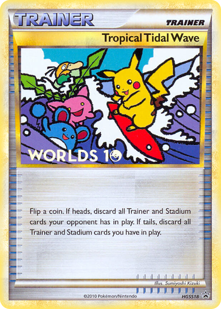 Tropical Tidal Wave (HGSS18) [HeartGold & SoulSilver: Black Star Promos] | Deep Dive Games St. Marys