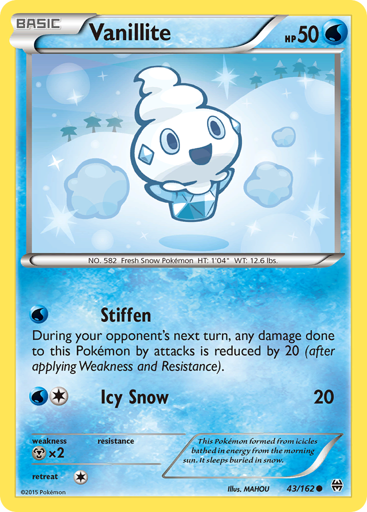 Vanillite (43/162) [XY: BREAKthrough] | Deep Dive Games St. Marys