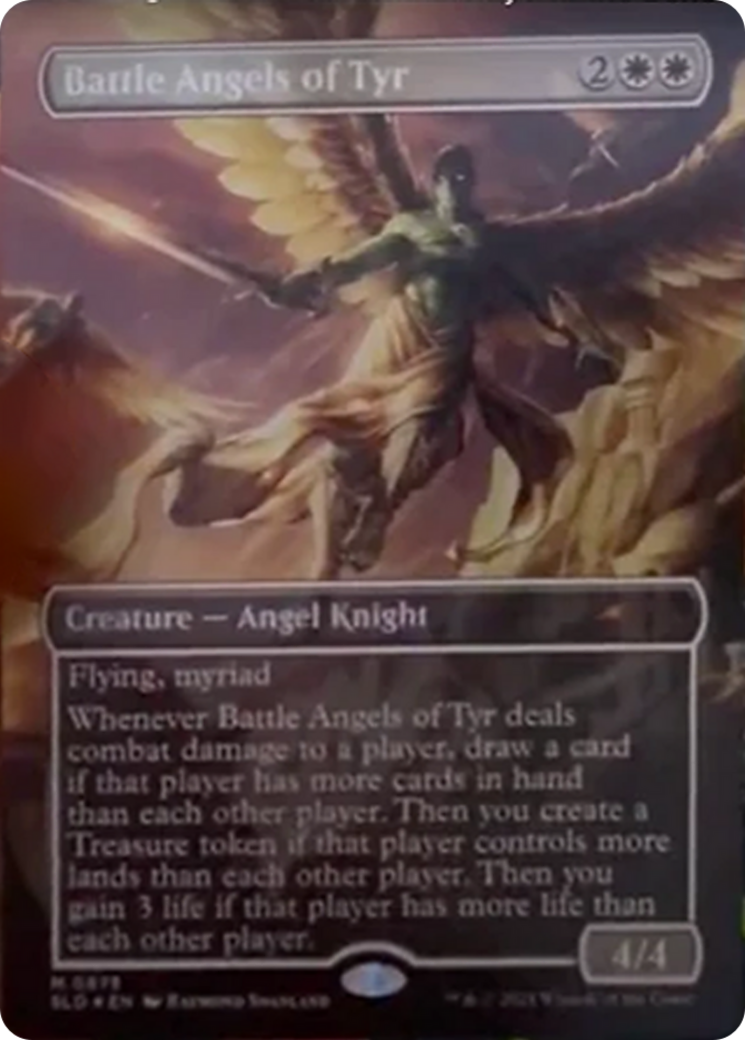 Battle Angels of Tyr (Rainbow Foil) [Secret Lair Drop Series] | Deep Dive Games St. Marys