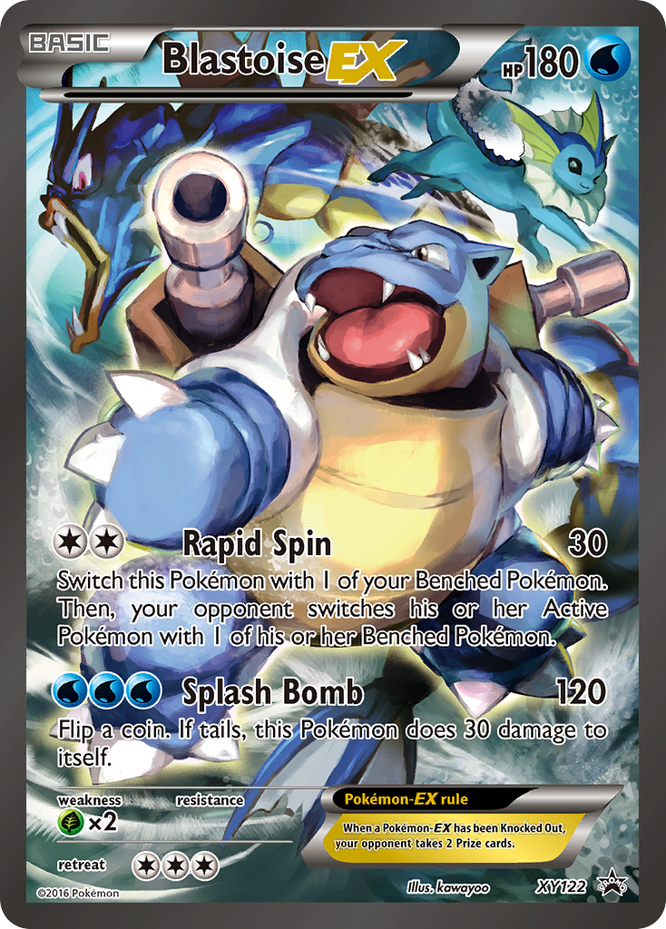 Blastoise EX (XY122) [XY: Black Star Promos] | Deep Dive Games St. Marys