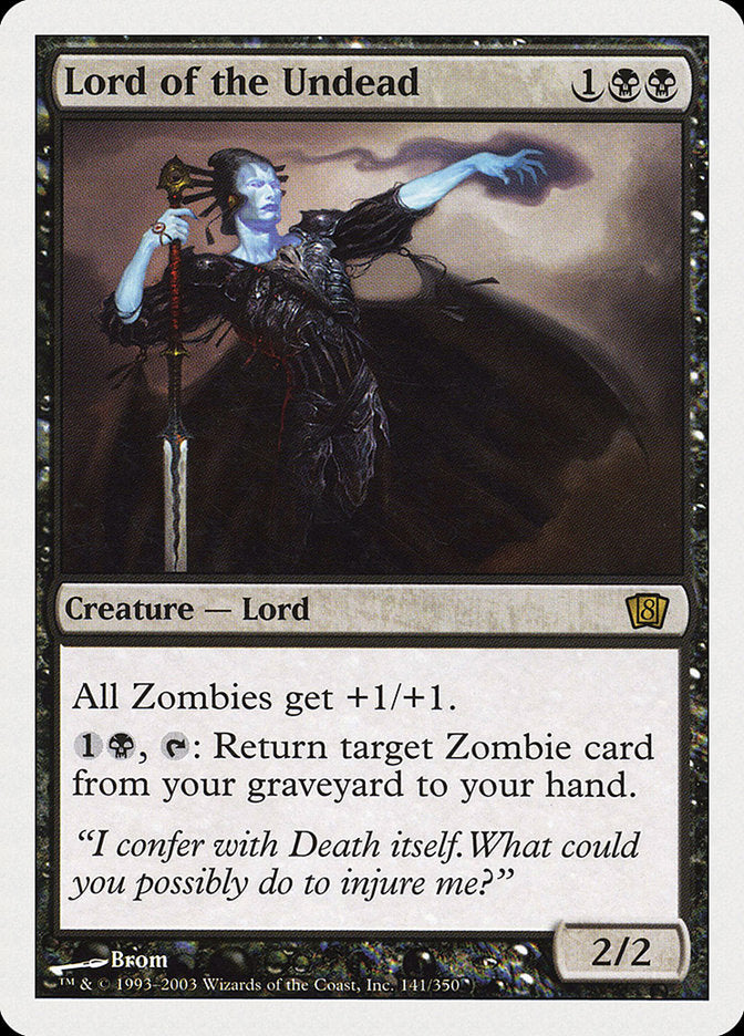 Lord of the Undead (8th Edition) [Oversize Cards] | Deep Dive Games St. Marys