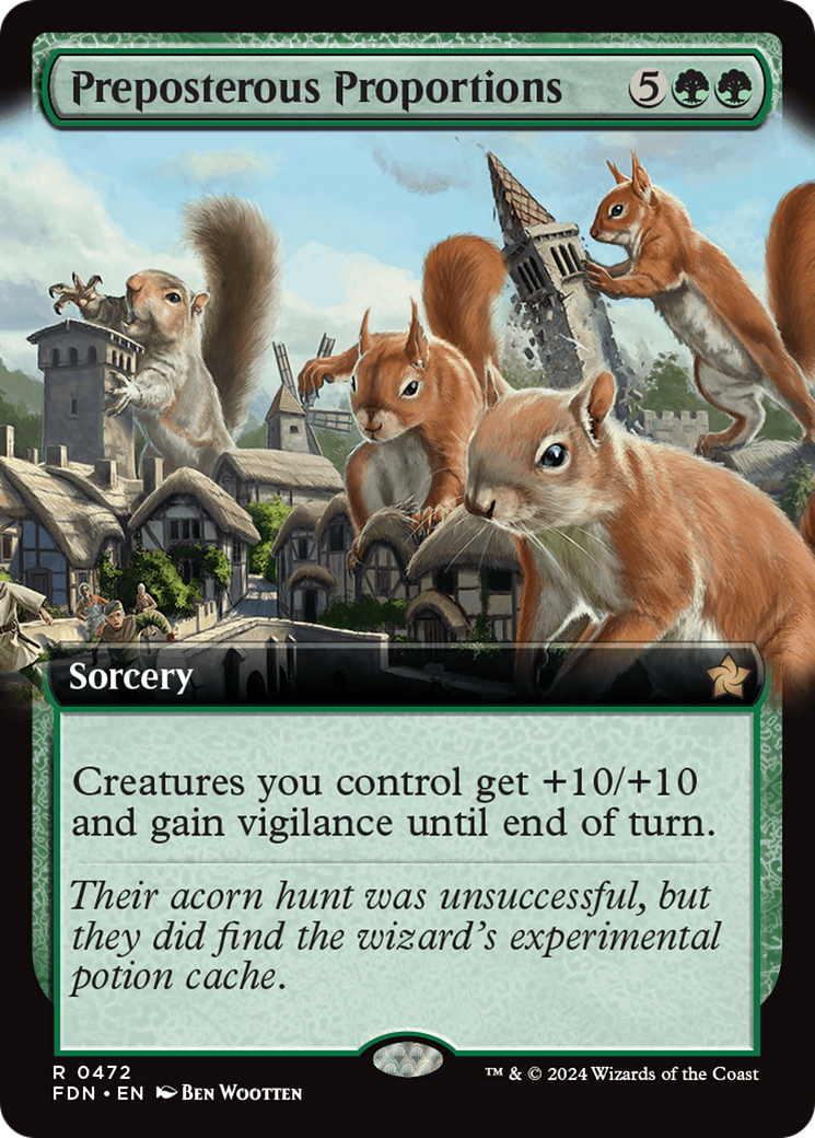 Preposterous Proportions (Extended Art) [Foundations] | Deep Dive Games St. Marys