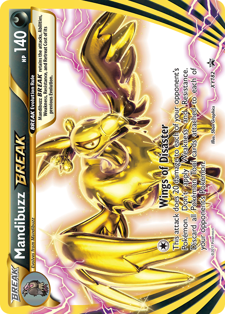 Mandibuzz BREAK (XY182) [XY: Black Star Promos] | Deep Dive Games St. Marys