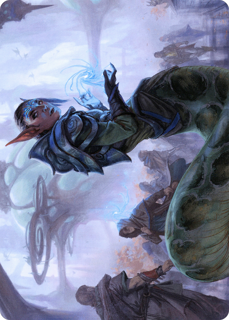 Lonis, Cryptozoologist Art Card [Modern Horizons 2 Art Series] | Deep Dive Games St. Marys