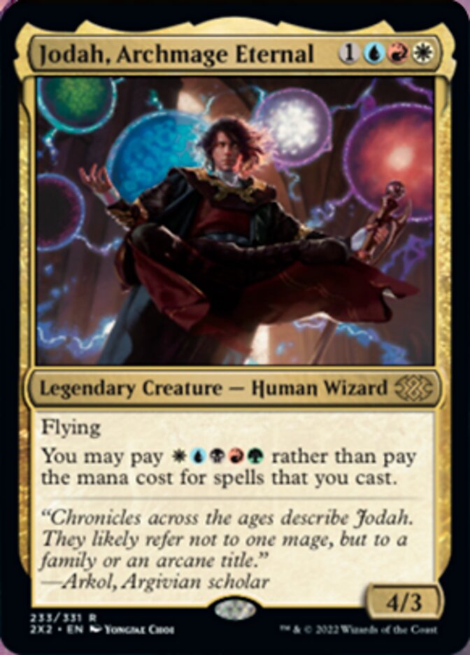 Jodah, Archmage Eternal [Double Masters 2022] | Deep Dive Games St. Marys