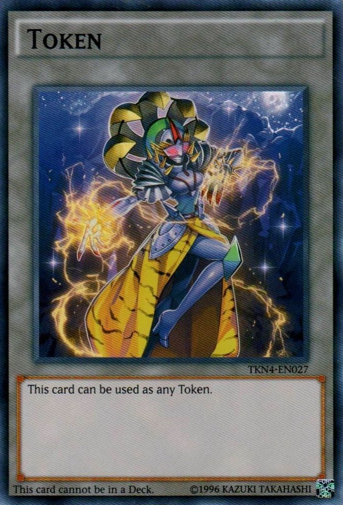 Token (Mithra the Thunder Vassal) [TKN4-EN027] Super Rare | Deep Dive Games St. Marys