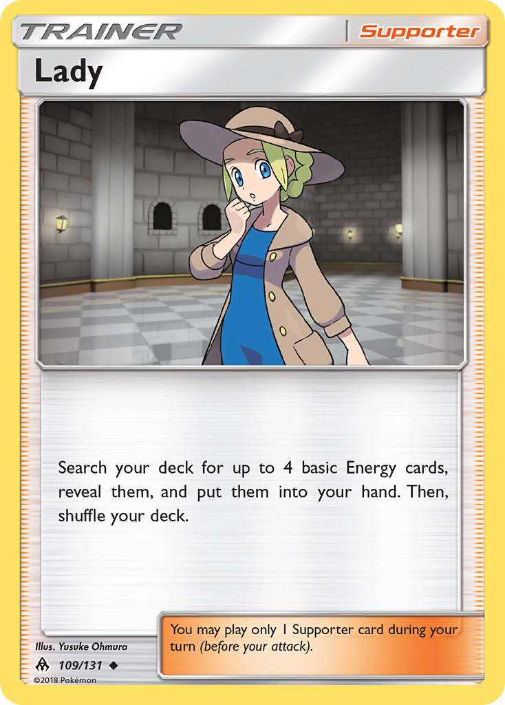 Lady (109/131) [Sun & Moon: Forbidden Light] | Deep Dive Games St. Marys