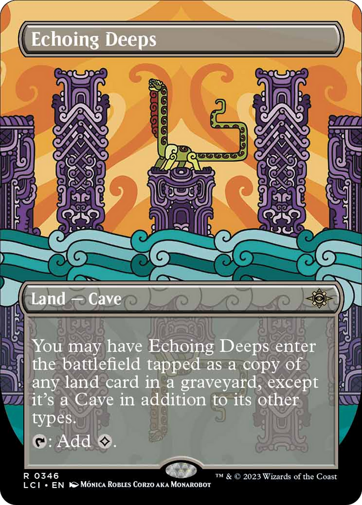 Echoing Deeps (Borderless) [The Lost Caverns of Ixalan] | Deep Dive Games St. Marys