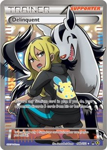 Delinquent (98b/122) (Full Art) (Alternate Art Promo) [XY: BREAKpoint] | Deep Dive Games St. Marys