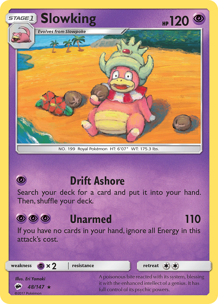 Slowking (48/147) [Sun & Moon: Burning Shadows] | Deep Dive Games St. Marys