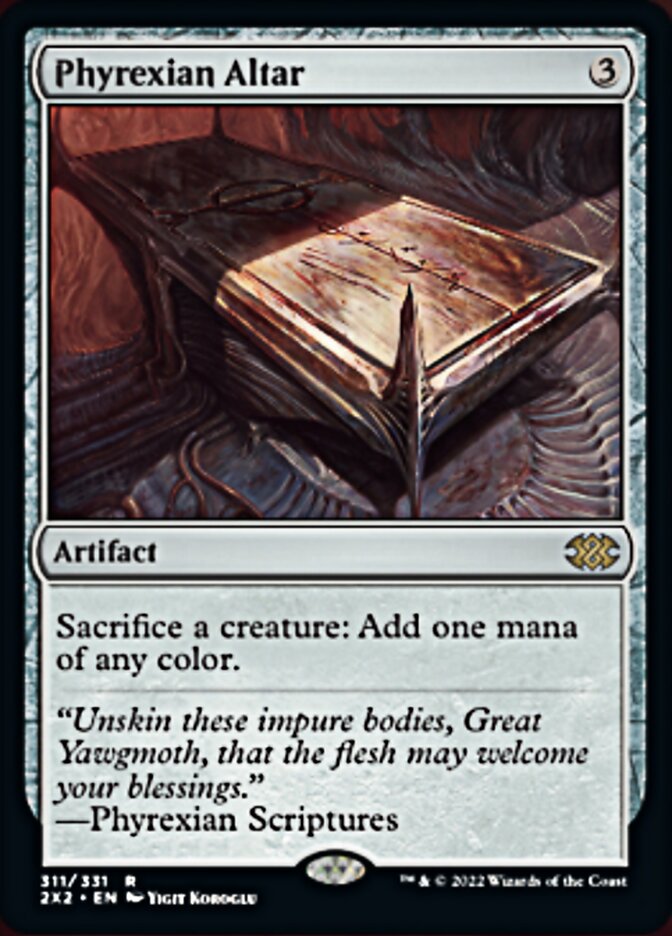 Phyrexian Altar [Double Masters 2022] | Deep Dive Games St. Marys