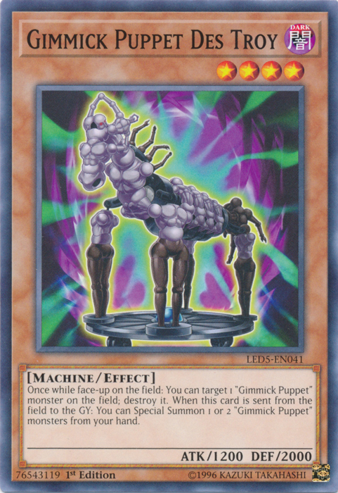 Gimmick Puppet Des Troy [LED5-EN041] Common | Deep Dive Games St. Marys