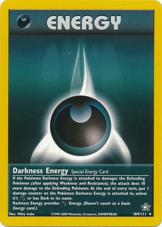 Darkness Energy (104/111) [Neo Genesis Unlimited] | Deep Dive Games St. Marys