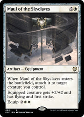 Maul of the Skyclaves [Phyrexia: All Will Be One Commander] | Deep Dive Games St. Marys